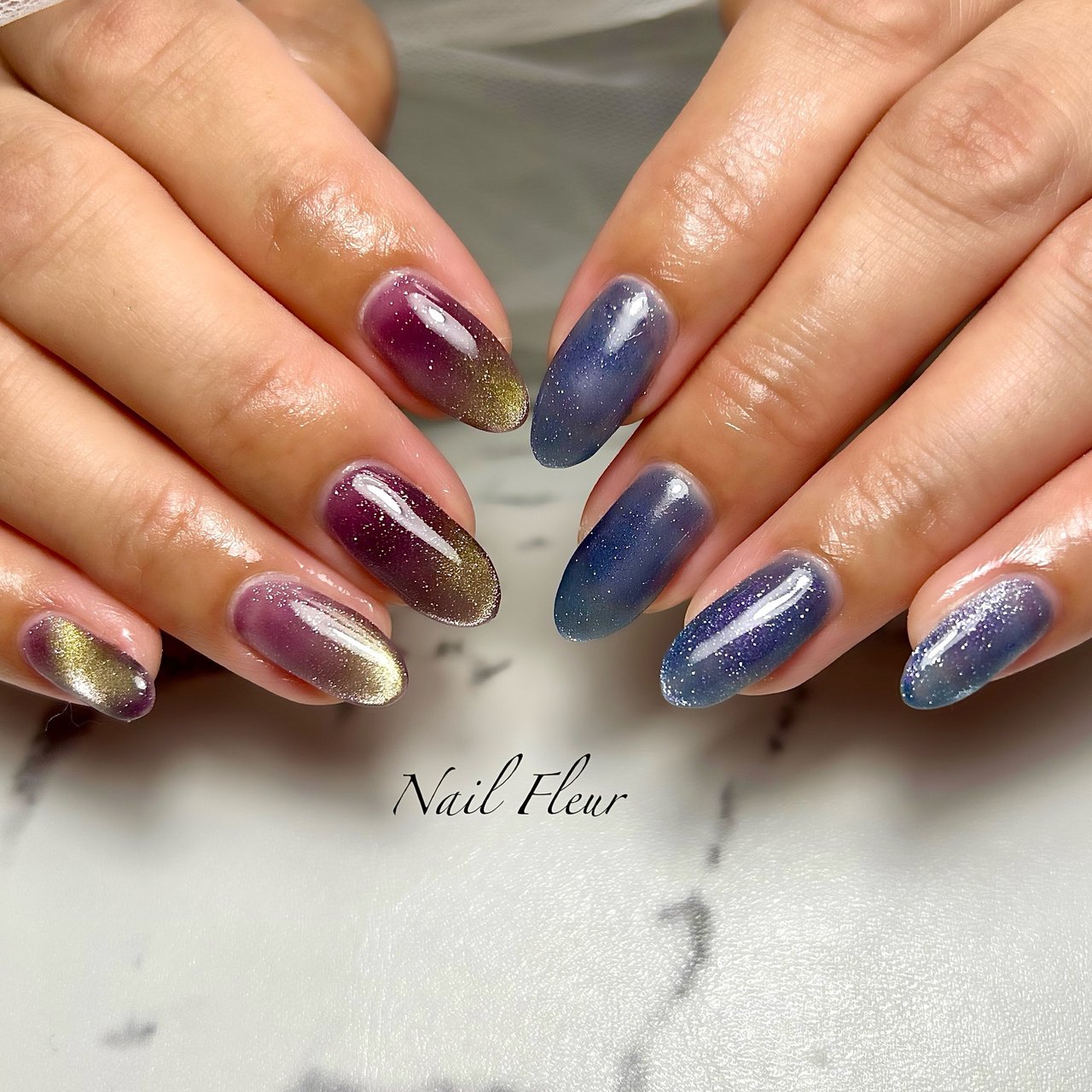 秋/オールシーズン/ハンド/ワンカラー/ジェルネイル - aya ネイル