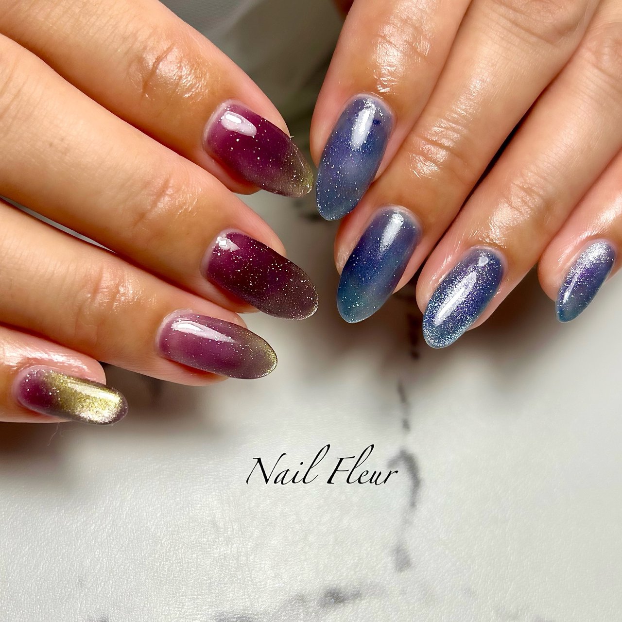 秋/オールシーズン/ハンド/ワンカラー/ジェルネイル - aya ネイル