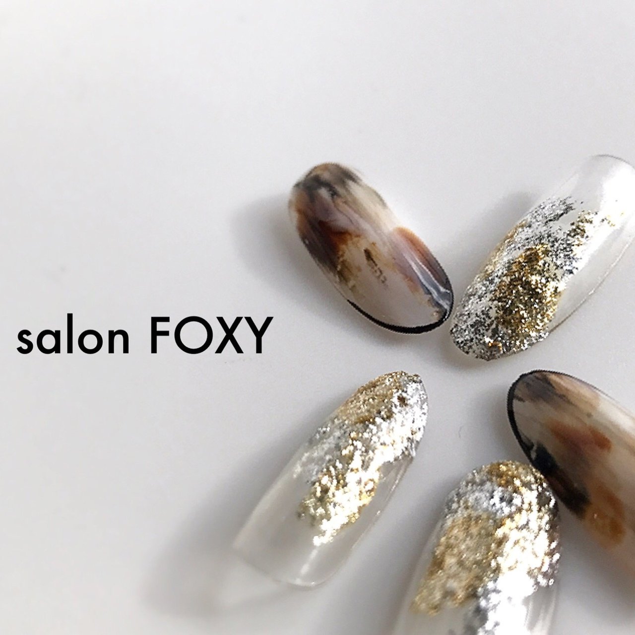 秋 冬 オールシーズン ハンド シンプル Nail Salon Foxyのネイルデザイン No ネイルブック