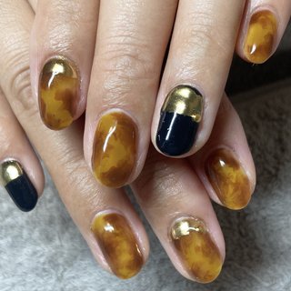 夏/フット/ミラー/ピンク/ゴールド - nailya_chika_0320のネイル