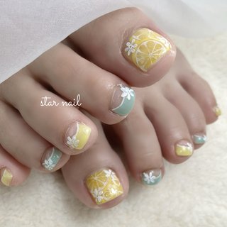 シトラスのネイルデザイン｜ネイルブック
