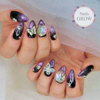 ネイルパーツ一覧 ネイルチップ リボン 蝶 ハート 貝 和風