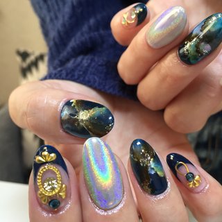 石ネイルのネイルデザイン 9ページ目 ネイルブック