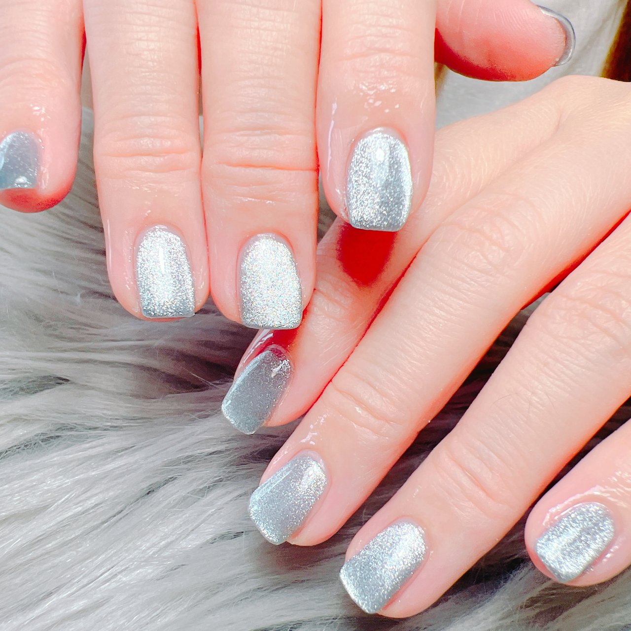 ネイルチップオーダー ハンドメイド 上品 ニュアンス マグネット