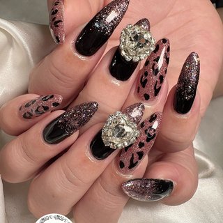 y2k ハート 夜空マグネット ネイルチップ サイズオーダー♡ ニュアンス