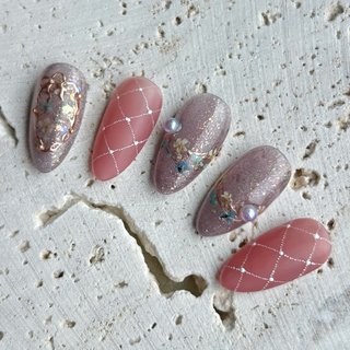 お急ぎ便B♥ ネイルチップ 水色ネイル メンカラネイル ツイード フレンチ お急ぎ便B♥ ネイルチップ 水色ネイル メンカラネイル ツイード