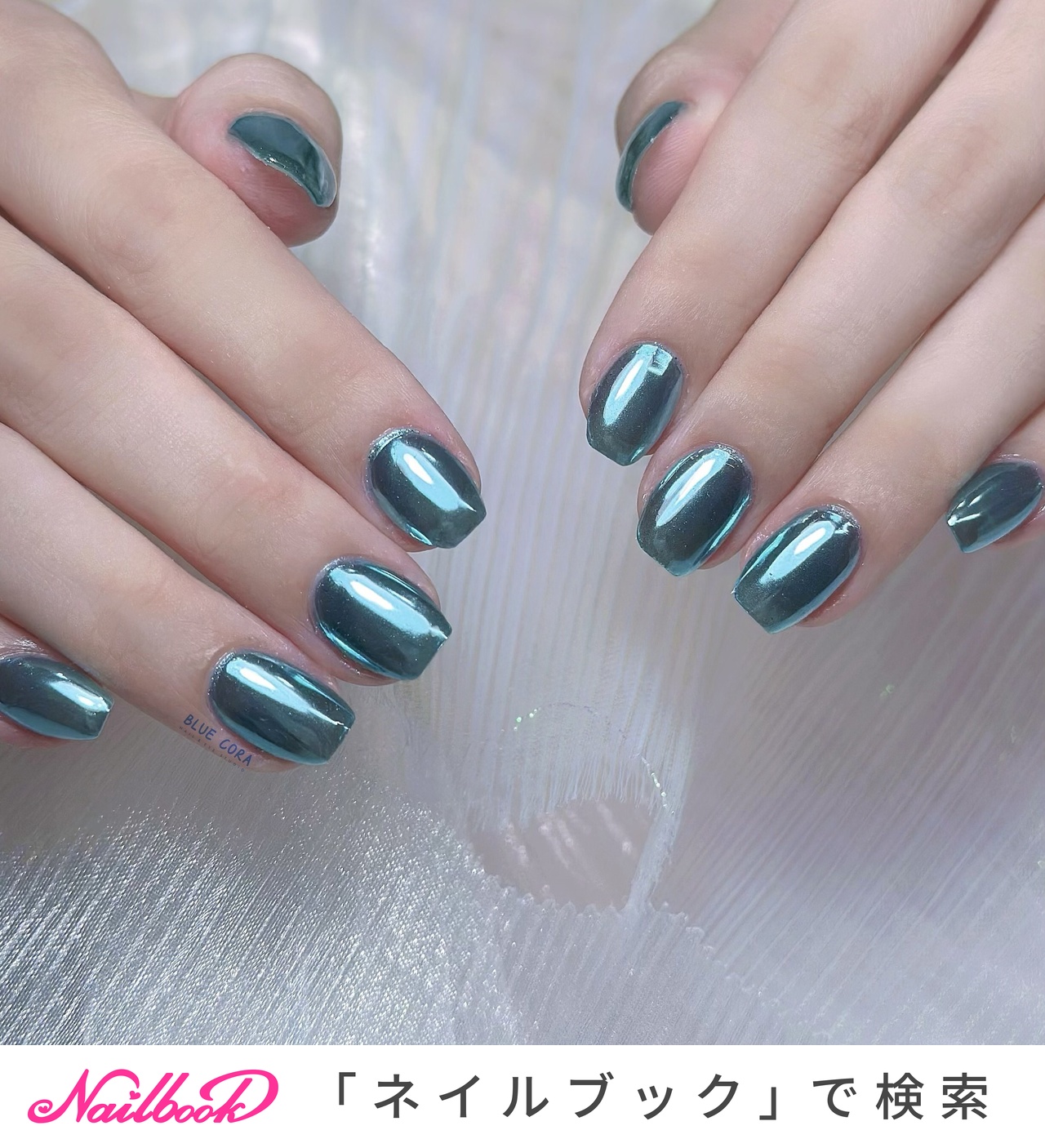 金属感のネイルデザイン｜ネイルブック