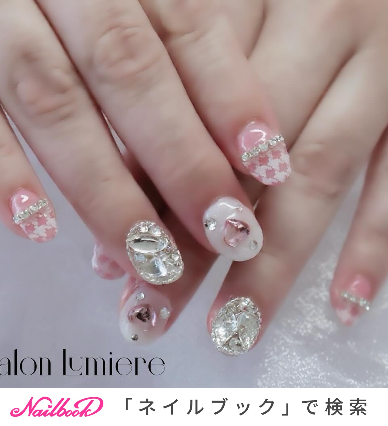 2025年】新着順｜ハート/千鳥柄のネイルデザイン｜ネイルブック