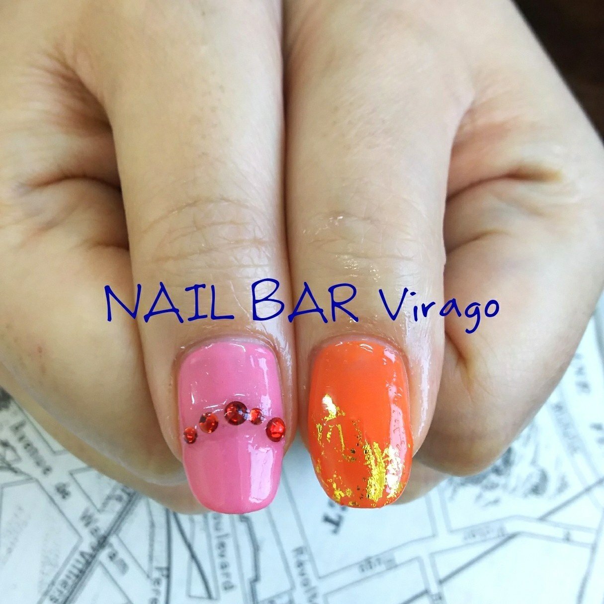 オールシーズン 浴衣 ライブ ハンド 痛ネイル Nail Bar Viragoのネイルデザイン No ネイルブック