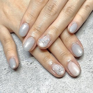 💎crystal R ~nail salon~のネイルデザイン[No.8535063]｜ネイル