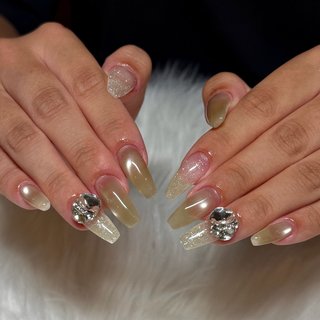 裕子りん様専用☆ネイルパーツ もののけ姫にインスパイアされたネイル