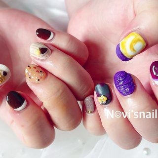 ネイルマール*ジョーダン 夏/ハンド/マグネット/ショート/レッド - LEGLIGE SALONのネイル