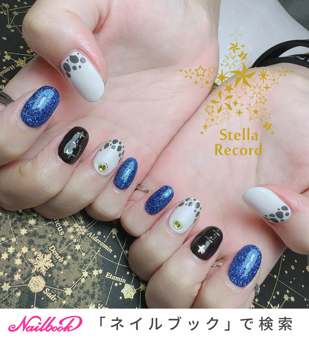 おすすめ順｜ブラック(黒)/#ワンピースネイルのネイルデザイン｜ネイル