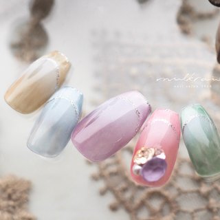 MILKNAILのネイルデザイン[No.8173469]｜ネイルブック