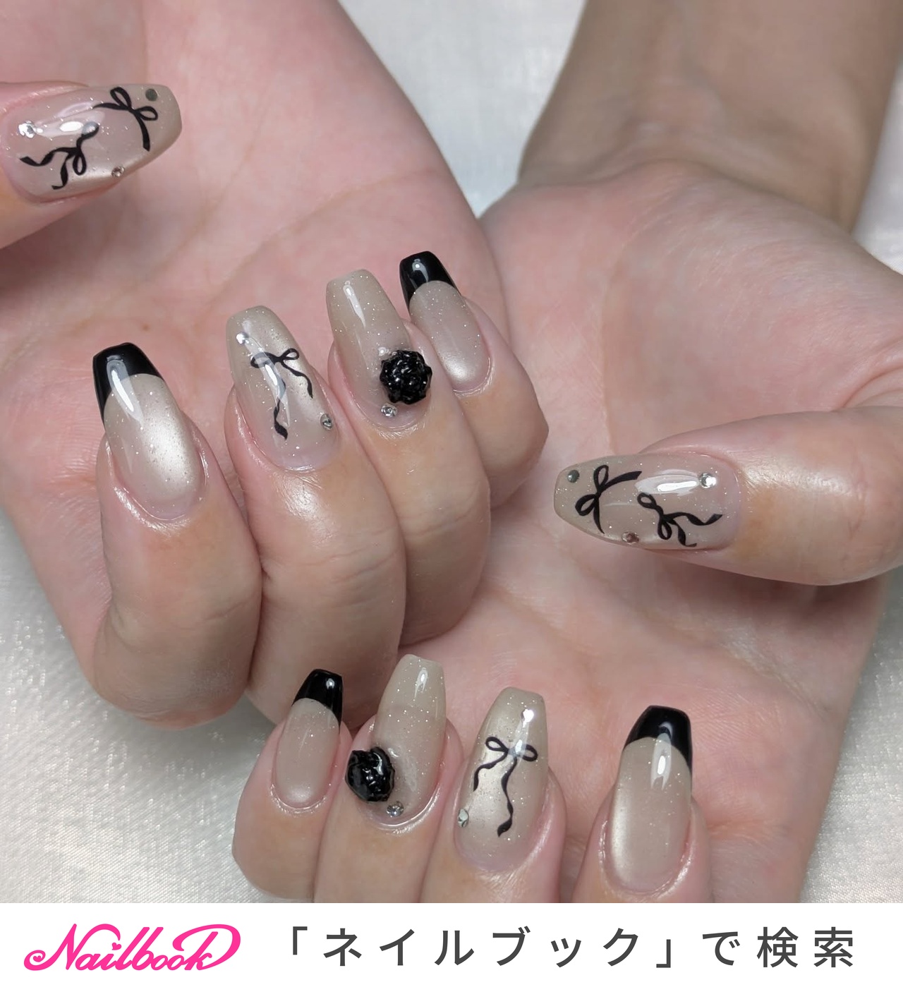 ワンホンネイル(ワンホン/中国ネイル/中華ネイル)/#薔薇ネイルのネイル