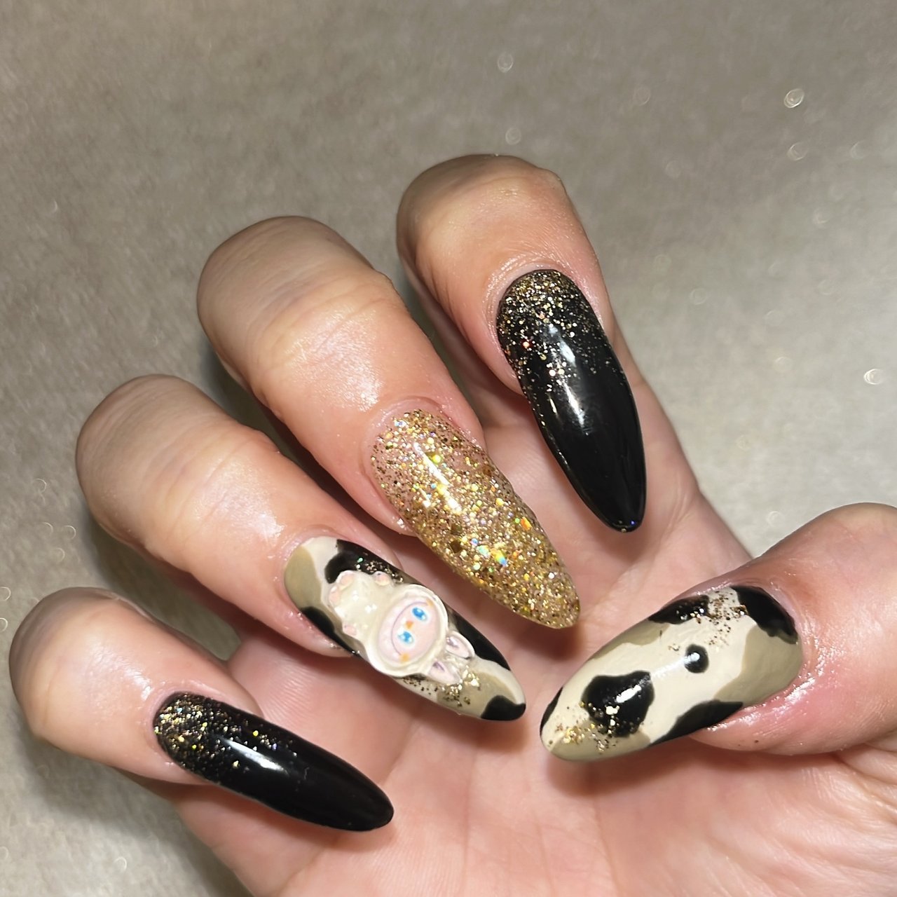 秋/オールシーズン/ハンド/アニマル柄/ロング - mちゃんのネイル