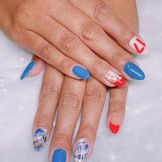 おすすめ順｜#大谷翔平ネイルのネイルデザイン｜ネイルブック