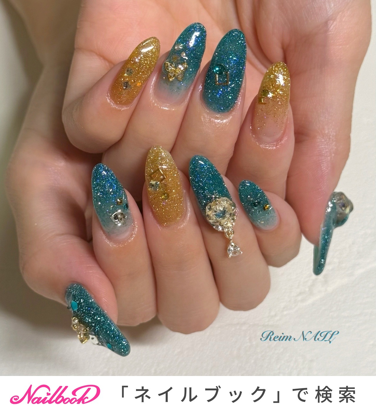 Carey レトロで一際目立つグリーンカラー7色 ネイル カラージェル Carey レトロで一際目立つグリーンカラー7色 ネイル カラージェル