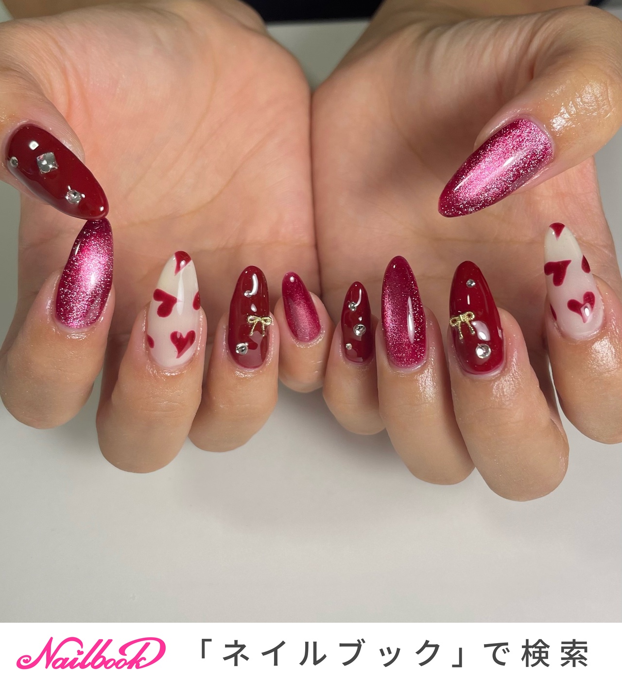 mari☆　100Daysハートデザイン　30Daysフレブルデザイン mari☆ 100Daysハートデザイン 30Daysフレブルデザイン 大きい