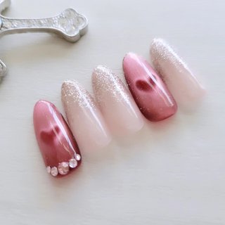 バレンタインデザイン ネイルチップ 組み合わせ自由 2000円