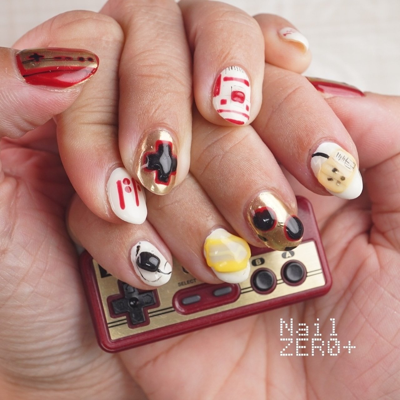 オールシーズン/推し活/ハンド/3D/個性派 - 塩見隼人 [池袋]ネイルゼロ