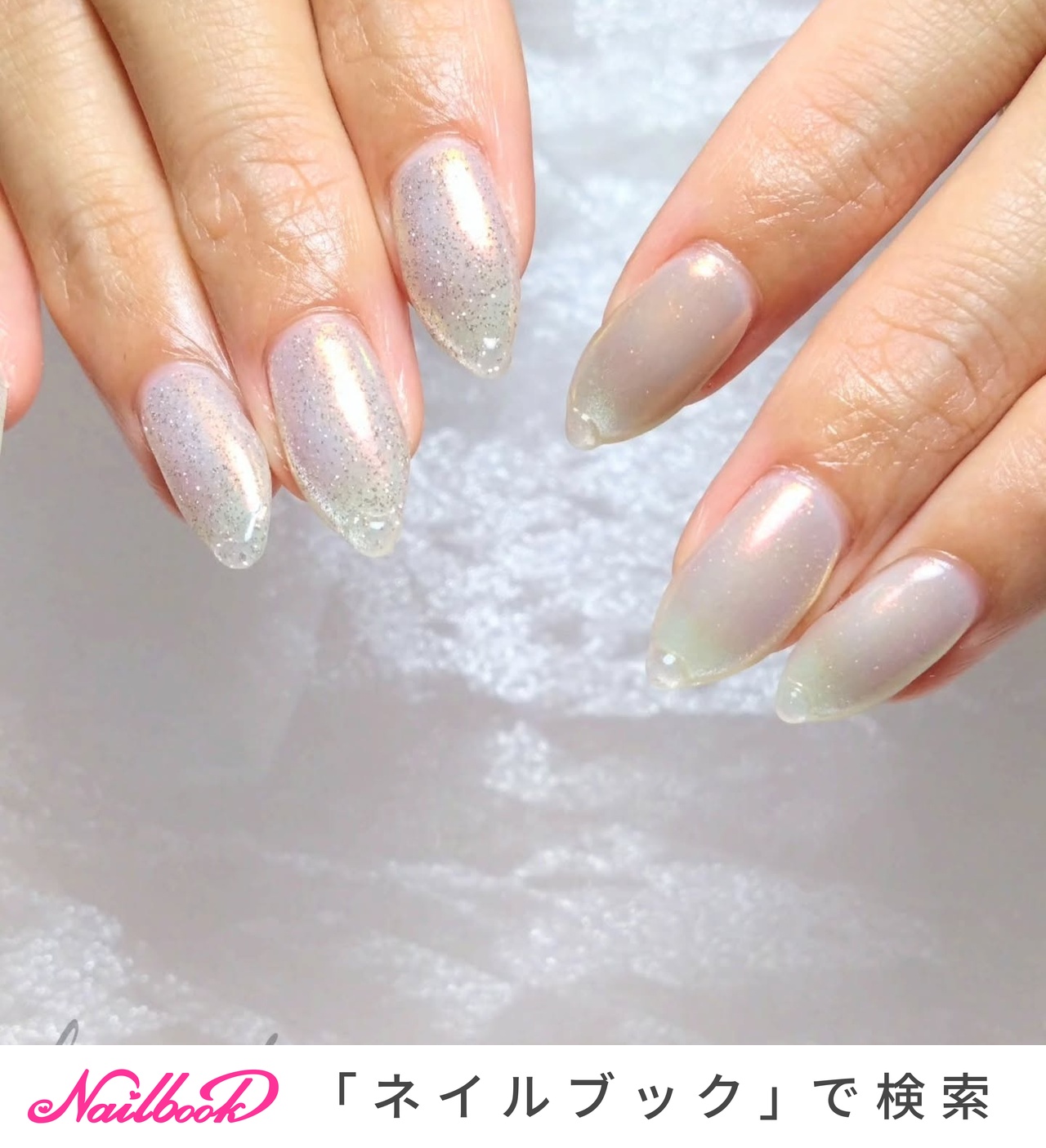 2025年】新着順｜マグネット/オーロラ/グレーのネイルデザイン