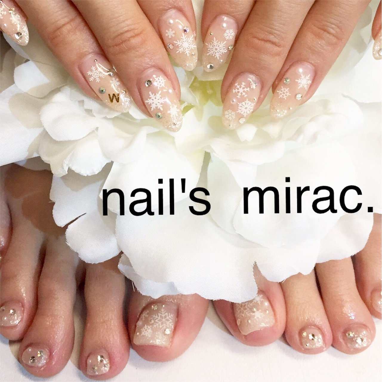 フット ベージュ ジェルネイル お客様 Nail Smirac 林 智子のネイルデザイン No ネイルブック