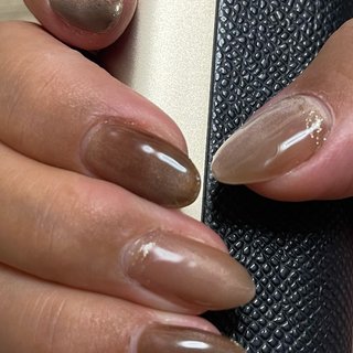 おすすめ順｜オフィス/#ベージュマグネットネイルのネイルデザイン