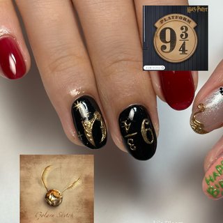 ネイルパーツ　ハリーポッター Amazon.co.jp: ハリーポッター ネイルシール 2個入り 大人 子供