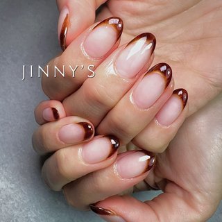 ネイルチップ ワンホン チーク グラデーション vカットストーン ネイルチップ ワンホン チーク グラデーション vカットストーン