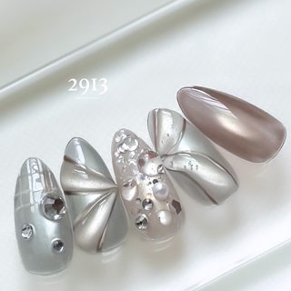 2025年】新着順｜マグネット/リボン/ワンホンネイルのネイル