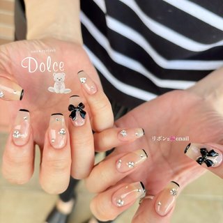 ネイルチップ オーダー ミラー ぷっくりハート マグネット