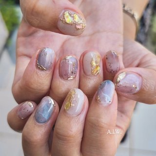 ［04］ネイルチップ ぷっくりネイル ミラーネイル 癖ネイル 個性派 オーダー ʚ✞ɞ˚˙ 自分の爪用∗*ﾟ ✼ ••┈┈••🎀••┈┈•• ✼ #chronoir