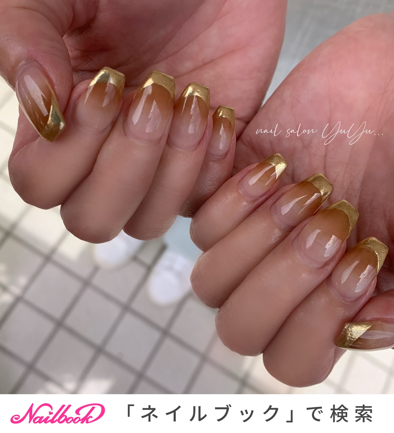 フレンチネイル(フレンチ)/6月ネイルのネイルデザイン｜ネイルブック