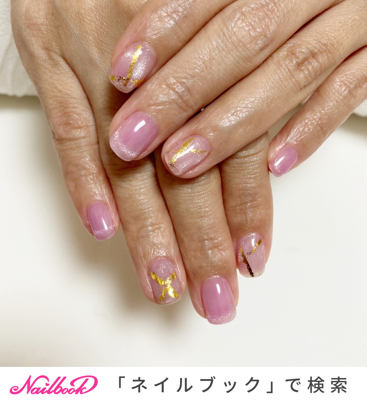 【312】オーダー❉紫 ドット リボン 大人可愛い マグネットネイル 312】オーダー❉紫 ドット リボン 大人可愛い マグネットネイル