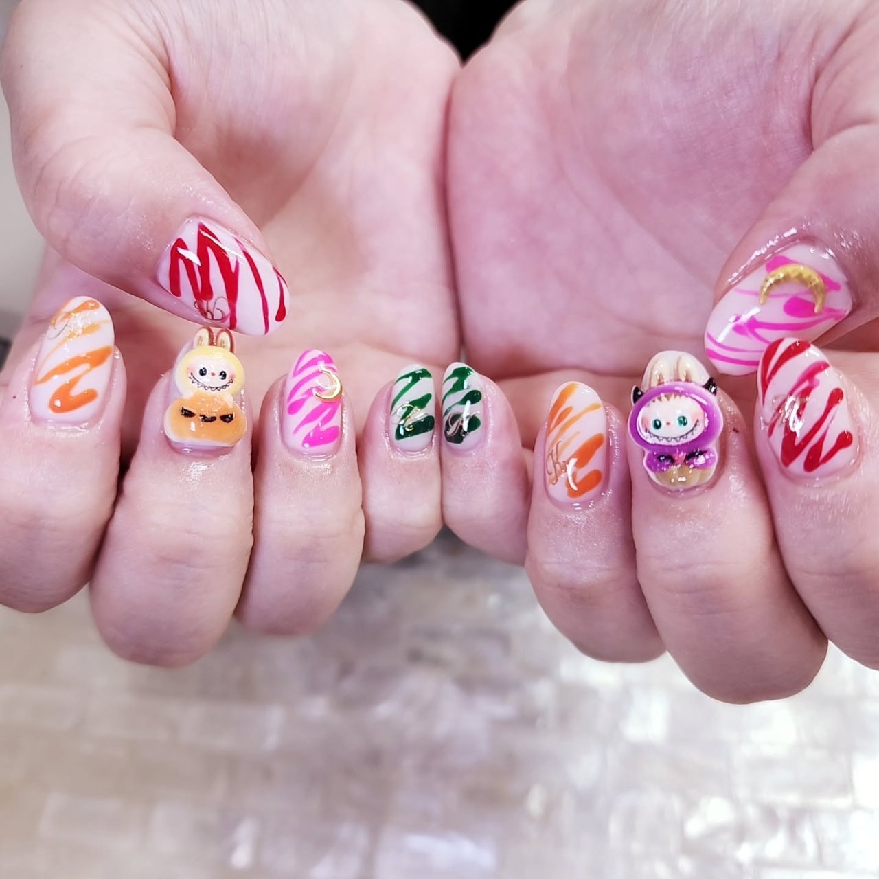 ハロウィン/個性派 - MaxQueenCuteのネイルデザイン[No.9636566