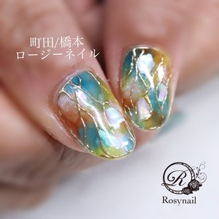 ニュアンス/グリーンのネイルデザイン｜ネイルブック ［39］ネイル