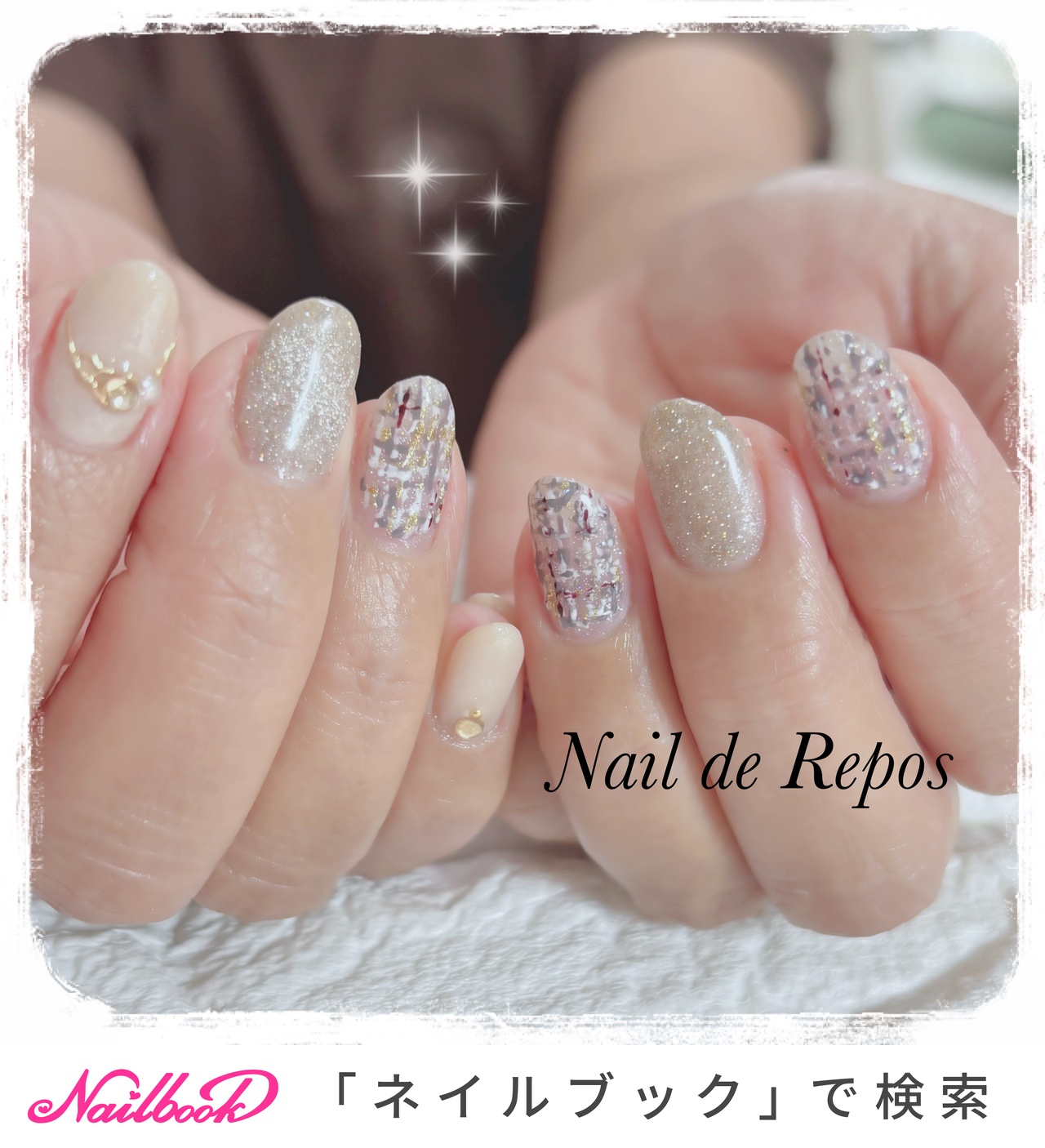 ハンド - Nail de Repos〜ルポ〜のネイルデザイン[No.9639999]｜ネイルブック