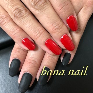 人気順 マット レッド かっこいいのネイルデザイン ネイルブック