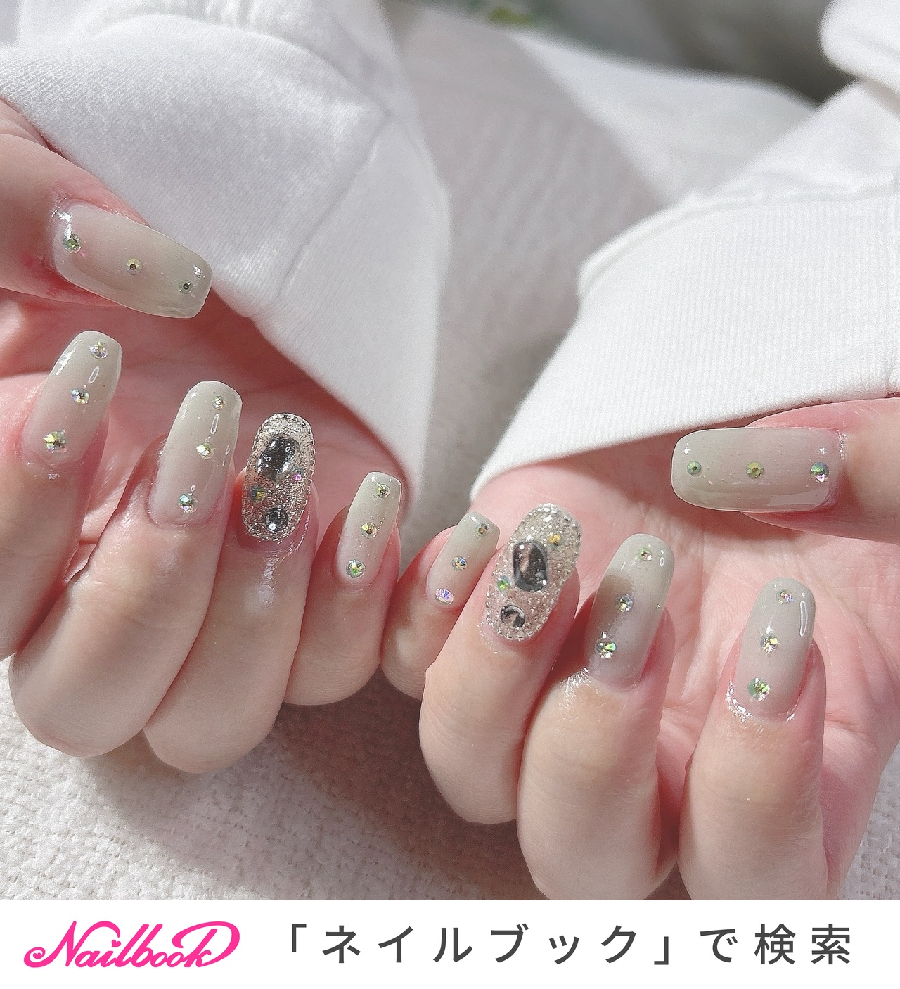 ネイルチップ　ワンホン　量産型　蝶々　グラデ　結婚式　お呼ばれ msc092_6_20220810.jpg