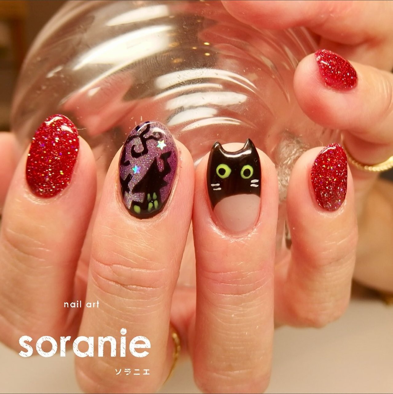 ハロウィン/大人/ジェルネイル - mizumi（sorani.e)のネイルデザイン
