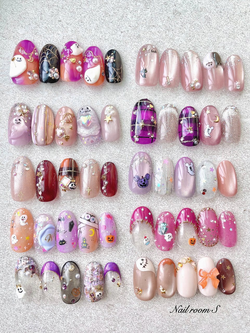 ハロウィン/ハンド/マグネット/リボン/大人 - Nailroom__S Shiho