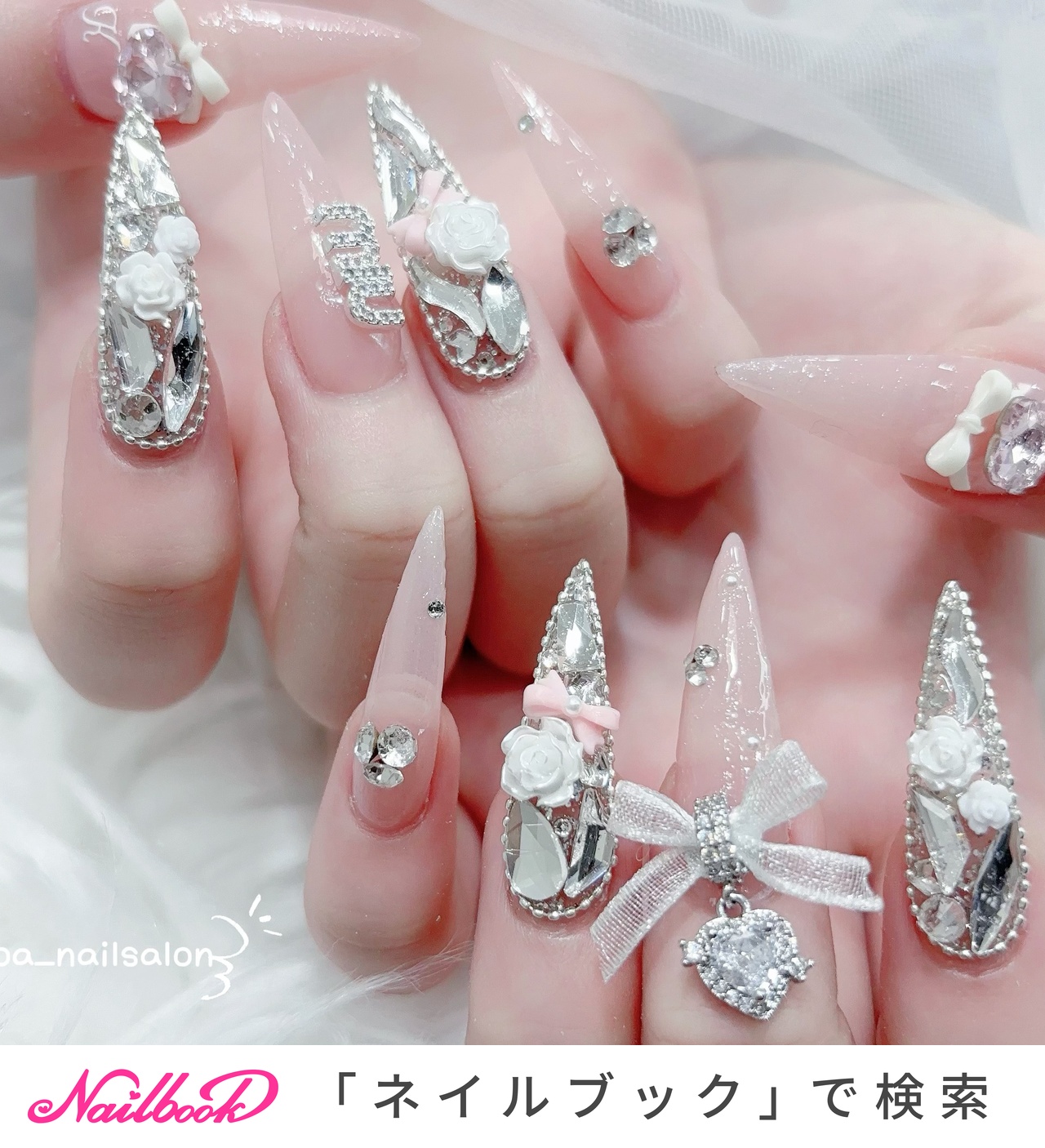 @148 3dパーツオーダー表 3dパーツオーダーのネイルデザイン｜ネイルブック