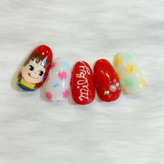 オールシーズン/痛ネイル/キャラクター/3D/スイーツ - YUI 美爪屋 蘭の