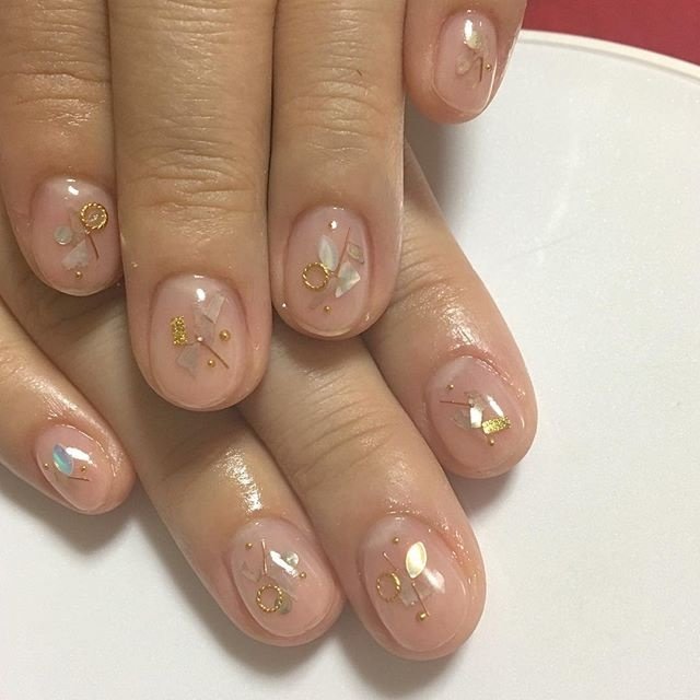 冬 オールシーズン ブライダル パーティー ハンド Aya Nail Fluffyのネイルデザイン No ネイルブック