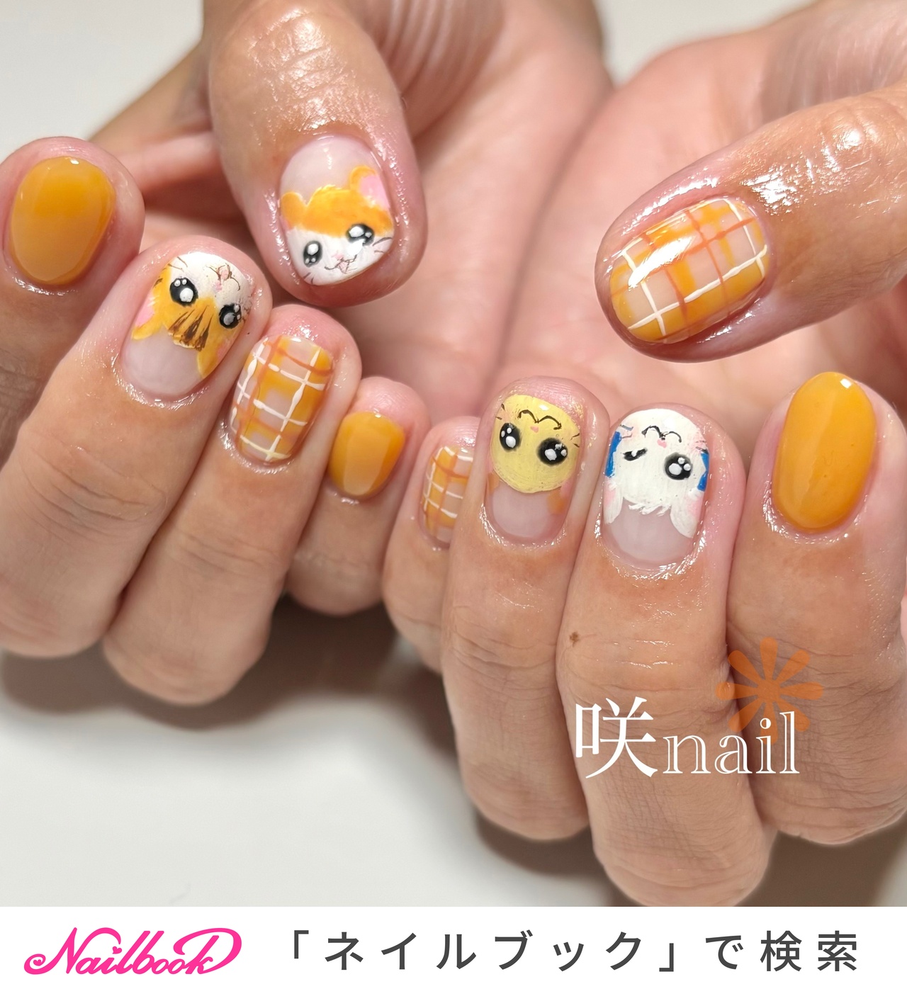 リボンちゃんのネイルデザイン｜ネイルブック