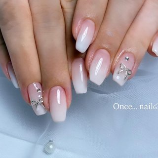 ベイビーブーマー/ワンホン/#白ネイルのネイルデザイン｜ネイルブック