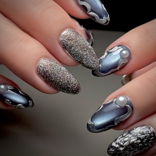 オールシーズン/推し活/ハンド/ニュアンス/マグネット - おがさわらの