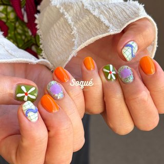 EVERNAIL エバーネイル セット イエベ オレンジ マグネット オフィス