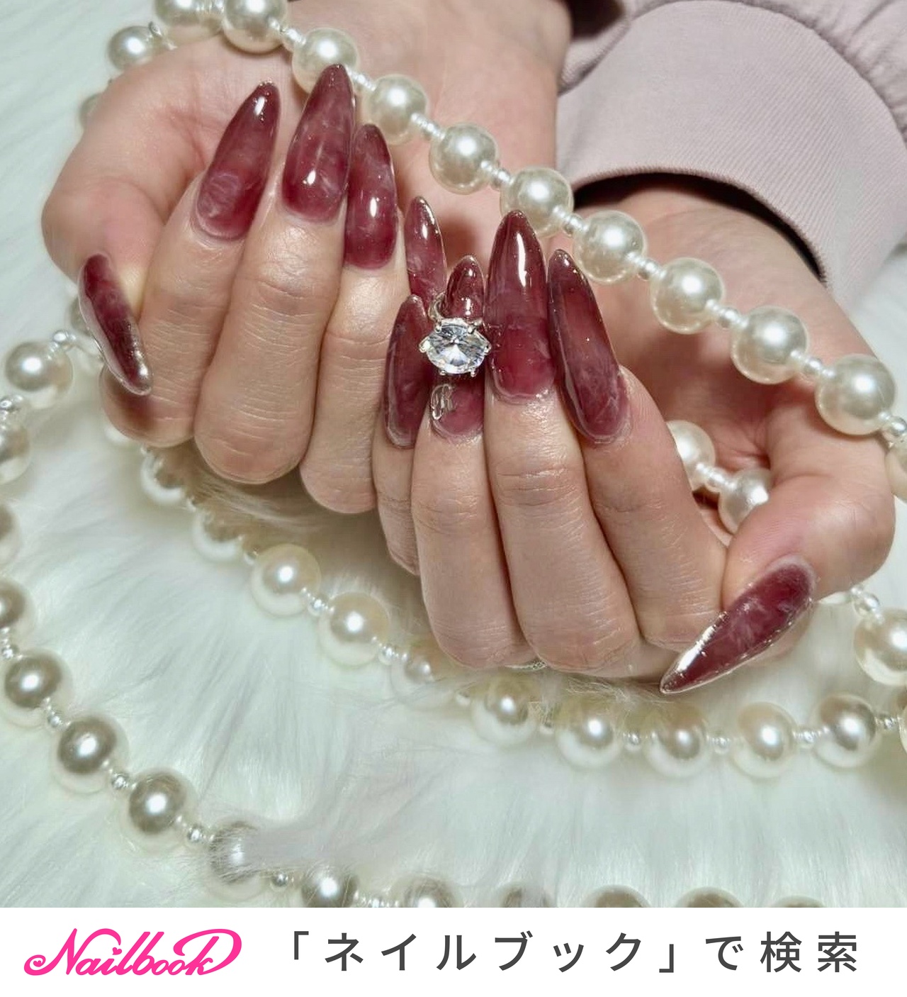 指輪パーツのネイルデザイン｜ネイルブック